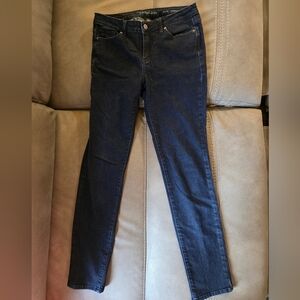 Calvin Klein Dark Wash Skinny Jeans, Size 8x32